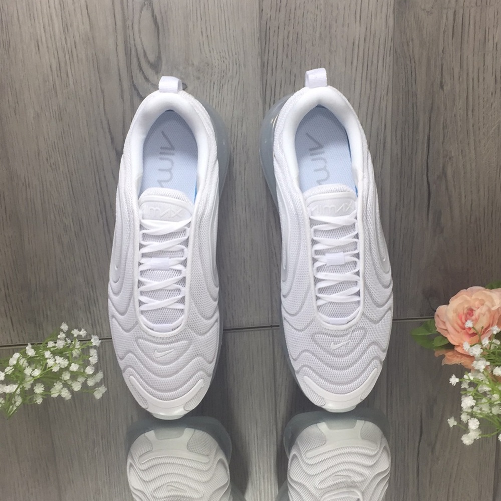 💎 NIKE WMNS AIR MAX 720 white/white-MLTC platinum - Picture 4 of 8
